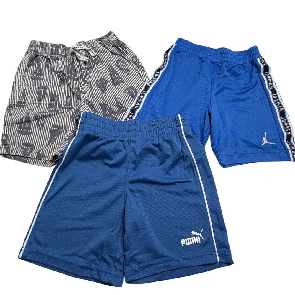 Set Shorts Boy's for Kids Jordan Nautica y Puma size 3T
